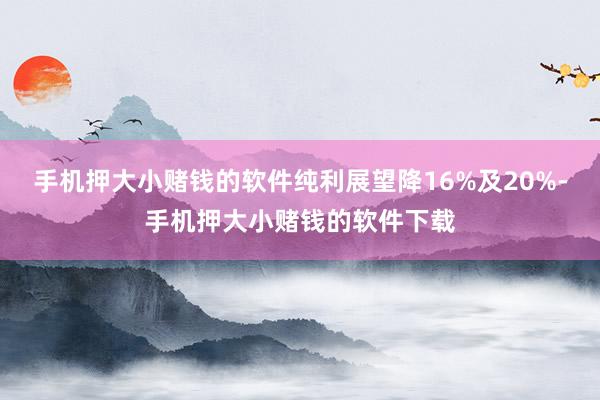 手机押大小赌钱的软件纯利展望降16%及20%-手机押大小赌钱的软件下载