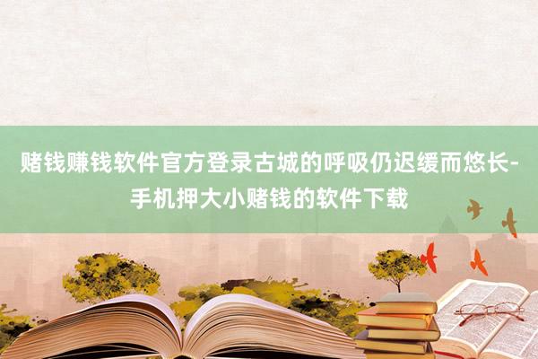 赌钱赚钱软件官方登录古城的呼吸仍迟缓而悠长-手机押大小赌钱的软件下载