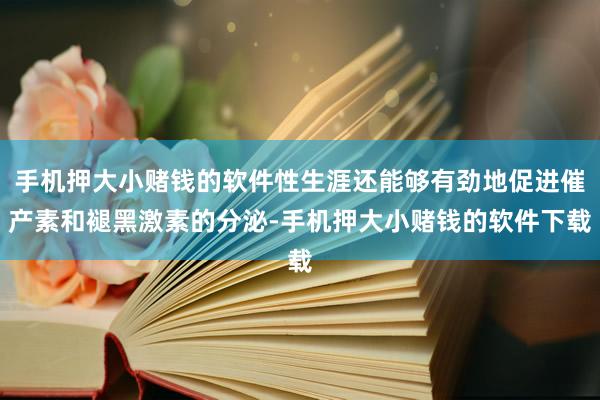 手机押大小赌钱的软件性生涯还能够有劲地促进催产素和褪黑激素的分泌-手机押大小赌钱的软件下载